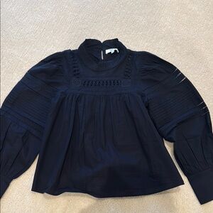 Sea New York cotton embroidered blouse. Worn once. Perfect condition. Small.